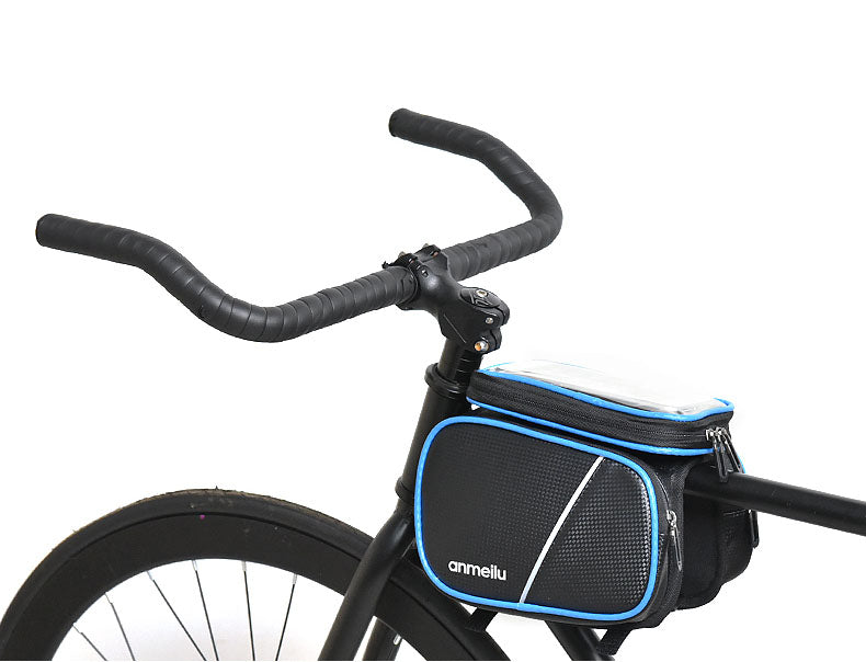 Bicycle Saddle Bag Bike Front Beam Bag Mobile Phone Touch Screen Bag Riding Equipment - V.I.P Digital Presence