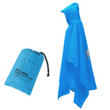 3 - in - 1 Waterproof Rain Poncho for Outdoor Use: Motorcycle, Camping, Hiking & Travel - V.I.P Digital Presence