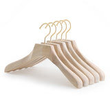 1PCS Household clothes hanging wooden anti-slip clothes rack - V.I.P Digital Presence
