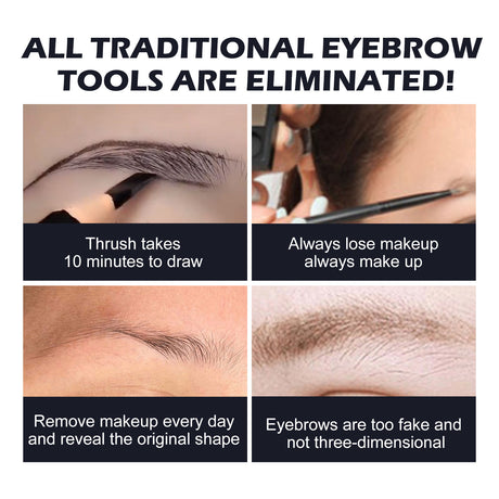 Eyebrow Powder Set Makeup Natural Lasting Waterproof Not Easy To Decolorize Dizzy Lazy Seal Eyebrow Powder Set - V.I.P Digital Presence