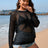 Openwork Dropped Shoulder Cover Up - V.I.P Digital Presence