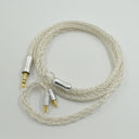 IE40PRO 8-core single crystal copper silver plated upgrade cable replacement cable headphone audio cable - V.I.P Digital Presence