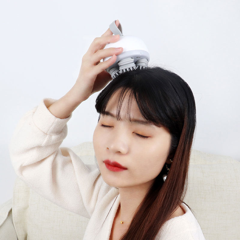 Head massager kneading anti slip scalp massager USB head massager charging head massager - V.I.P Digital Presence