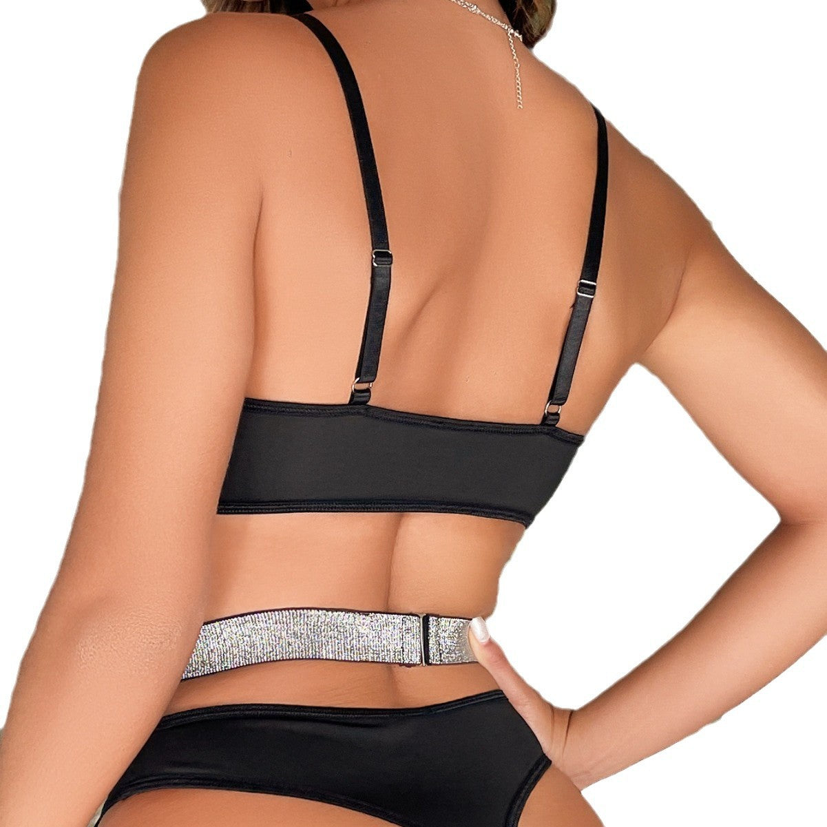 Sexy lingerie hollowed out backless one-piece suit, sexy shapewear - V.I.P Digital Presence