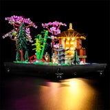 YEABRICKS is compatible with LEGO 10315 Peaceful Garden building blocks, LED lighting, creative accessories, and assembled lighting - V.I.P Digital Presence