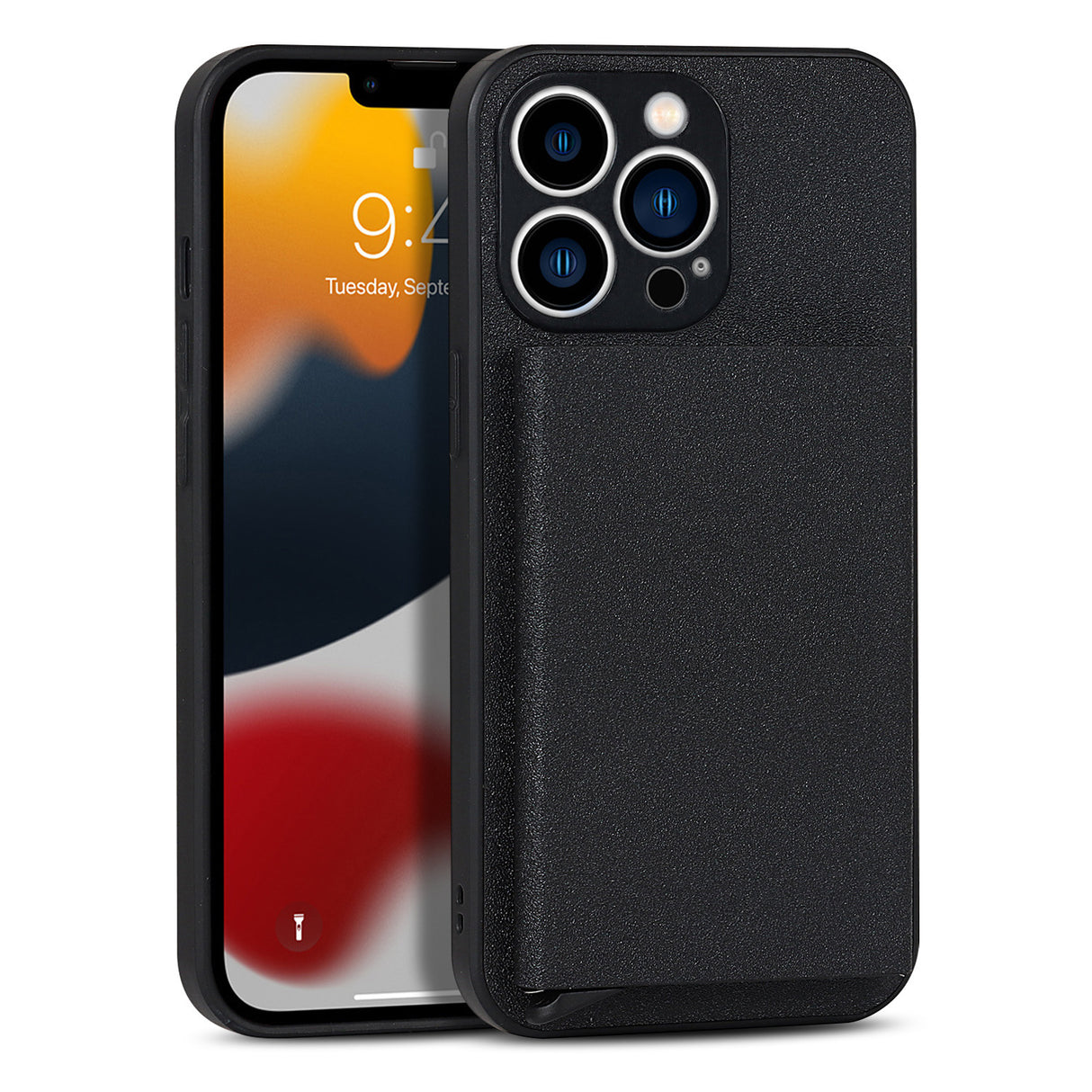 Suitable for iPhone 14 PROMAX plug-in phone case  Apple 11 aluminum alloy wallet phone case IP13 protective case - V.I.P Digital Presence