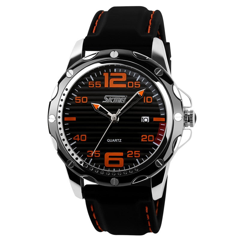 SKMEI 0992 Famous Brand  Sport Jelly Quartz Men Casual Watch Calendar Date Work For Luxury Brand Men Dress Wristwatch 30M Waterproof - V.I.P Digital Presence
