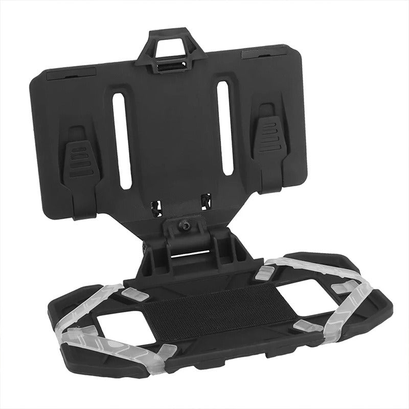 Folding navigation board MOLLE mount tactical vest mobile phone holder navigator chest mount universal - V.I.P Digital Presence