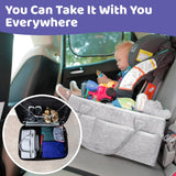 Baby Diaper Caddy Organizer Portable Holder Bag for Changing Table and Car, Nursery Essentials Storage bins 38*23*18cm - V.I.P Digital Presence