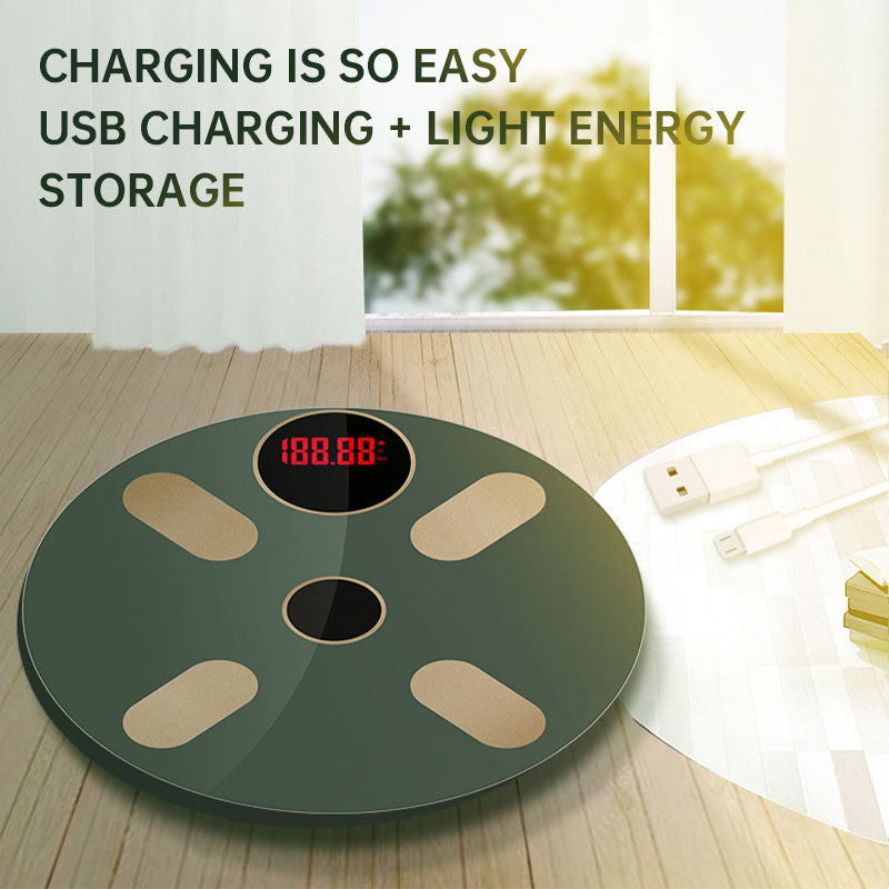 Body Fat Scale Bluetooth Weight Charging Precise Intelligent Electronic Scale Suitable for Household - V.I.P Digital Presence