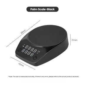 Mini Electronic Coffee Scale - Timed Weighing, Perfect for Italian Beans, Home & Coffee Bars - V.I.P Digital Presence
