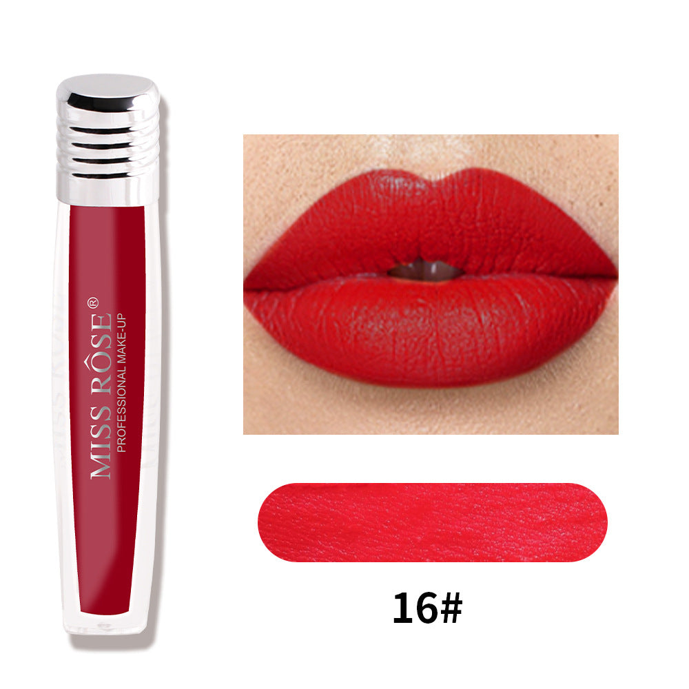 Candy Pearl Lip Gloss Liquid Matte Lip Gloss Without Color Loss And Non-Sticky Cup Velvet Lip Glaze - V.I.P Digital Presence