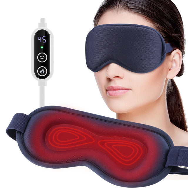 Electric Vibration Eye Massager Heated Eye Mask Wireless Relieve Eye Strain Dark Circles Dry Eye Fatigue Relief Sleeping Mask - V.I.P Digital Presence