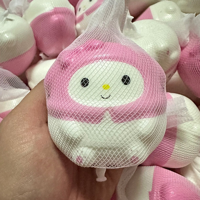 Netbag Egg Boy Party Pinch Music Stress Relief Toy Slow Rebound Ventilatory Artifact Cartoon Stress Relief Student Small Gift Item - V.I.P Digital Presence