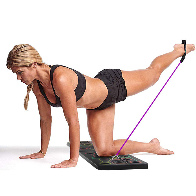 9 in 1 Push Up Board with Multifunction Body Building Fitness Exercise Tools Men Women Push-up Stands For GYM Body Training - V.I.P Digital Presence