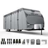 Umbrauto RV Cover,7 Layers Travel Trailer Cover, Waterproof Camper Cover,Grey - V.I.P Digital Presence