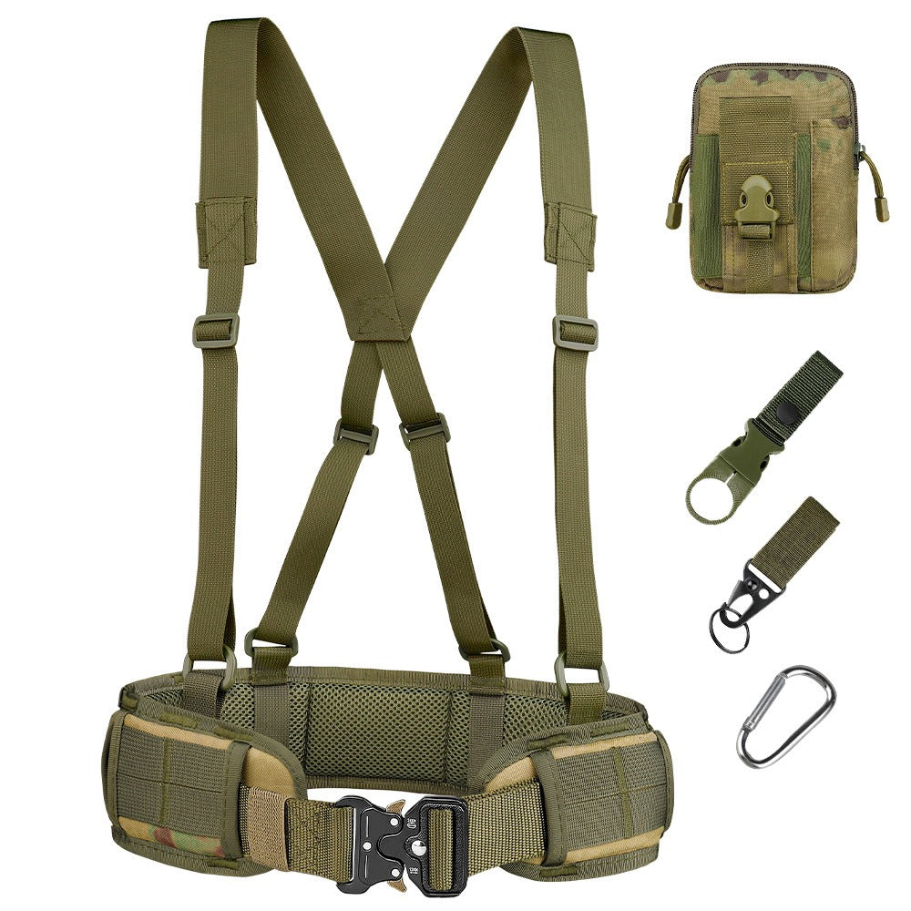 Multi Functional Quick Disassembly Tactical Belt Waist Cover Outdoor Training Cobra Belt Nylon Waist Belt Suit - V.I.P Digital Presence
