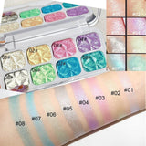 Macaron Chameleon 8 colors Eye Shadow Plate Eyes Makeup High Pigmented Matte Shimmer   Eyeshadow - V.I.P Digital Presence