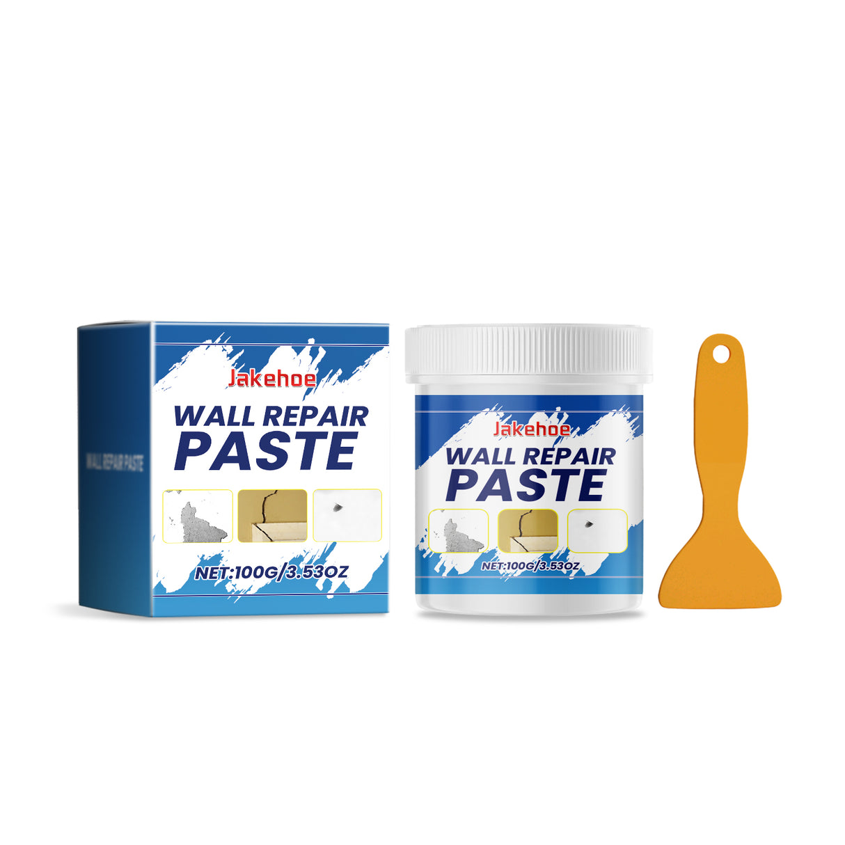 Home Wall Repair Paste, Wall Damage Scratches Dents Cracks Nail Holes Repair Wall Repair Paste - V.I.P Digital Presence