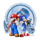 Sonic Mario cartoon stickers self-adhesive wholesale creative decoration graffiti wall stickers posters for children's rooms - V.I.P Digital Presence