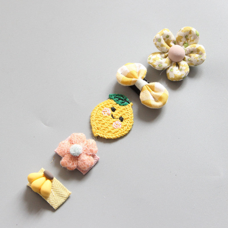 Children's Girls Hair Clip Headwear Crown Korean Little Princess Hair Ornaments Baby Hair Clip Set - V.I.P Digital Presence