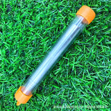 Varilla de fuego para acampar y picnics al aire libre, utensilios de cocina para exteriores, tubo de fuego expandible, acero inoxidable