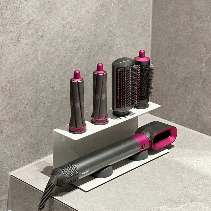 Non - Perforated Hair Dryer Holder. Also for Straighteners & Curling Irons. Ideal for Bathroom Sorting - V.I.P Digital Presence