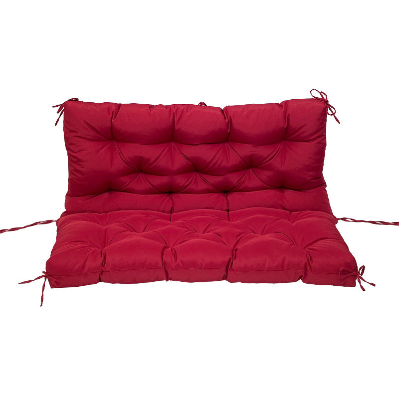 Outdoor 2/3-seater bench/swing cushions: thickened, with backrest, waterproof. - V.I.P Digital Presence