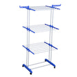 Folding Clothes Rack with Drying and Storage Functions for Bedroom, Ideal for Hanging Coats and Garments - V.I.P Digital Presence