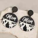 Alloy Wooden Dangle Earrings - V.I.P Digital Presence