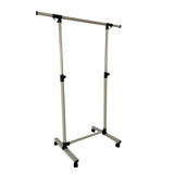 Short hanger, used for hanging heavy-duty rolling hangers with bottom racks and wheels for clothes - V.I.P Digital Presence