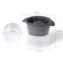 Molde de silicona para cubitos de hielo en forma de esfera, apilable, de fusión lenta, para hacer bolas de hielo redondas, para hacer gelatina, para cócteles, whisky y bebidas.