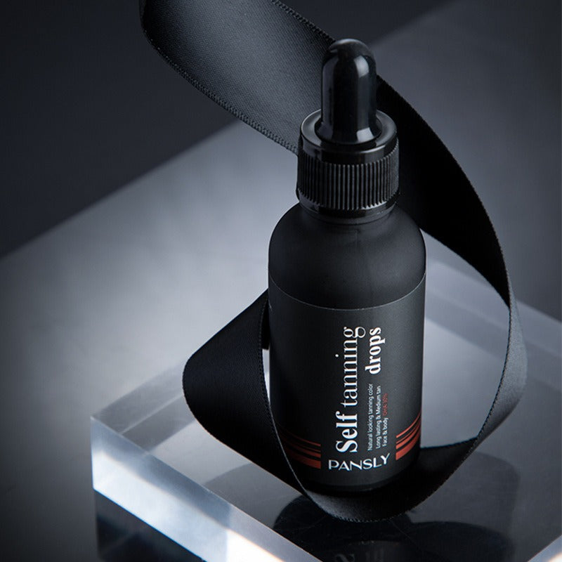 Mei Hei Shui Wheat Color Sun Free Natural Black Effect Fixed Color Mousse Self Tanning Drops - V.I.P Digital Presence