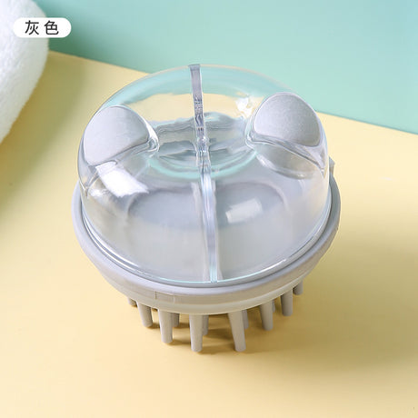 Hair Wash Comb Clear Brush Fluid Press Scalp Massage Bath Cleaning Shower Brush Home Shampoo Scrubber - V.I.P Digital Presence
