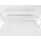 ONTREND with 2 flip drawers, top shoe cabinet with drawers, independent shoe rack with adjustable panel, white - V.I.P Digital Presence