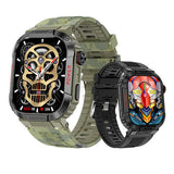 Three proof outdoor sports watch IP68 waterproof Bluetooth call health monitoring low-power TK25 smart watch - V.I.P Digital Presence