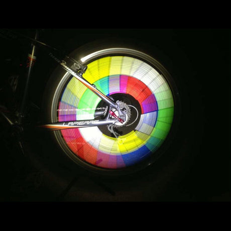 12Pcs Bicycle Light Wheel Rim Spoke Clip Tube Safety Warning Light Cycling Strip Reflective Reflector Bike Bicycle Accessories - V.I.P Digital Presence