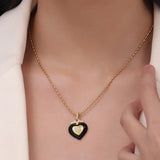 Titanium Steel Heart Shape Necklace - V.I.P Digital Presence