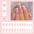 French simple glitter girl’s soft and tender wearable manicure nails - V.I.P Digital Presence