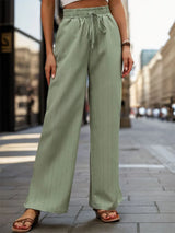High Waist Wide Leg Pants - V.I.P Digital Presence