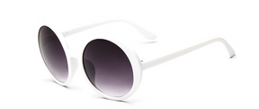 Vintage Small Round Sunglasses Luxury Brand Black Plastic Frame Sun Glasses Female Shades - V.I.P Digital Presence
