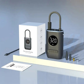 New Car Portable Inflator Pump Mini Bicycle Electric Tire Handheld Wireless Charging Super Car Inflator Pump - V.I.P Digital Presence