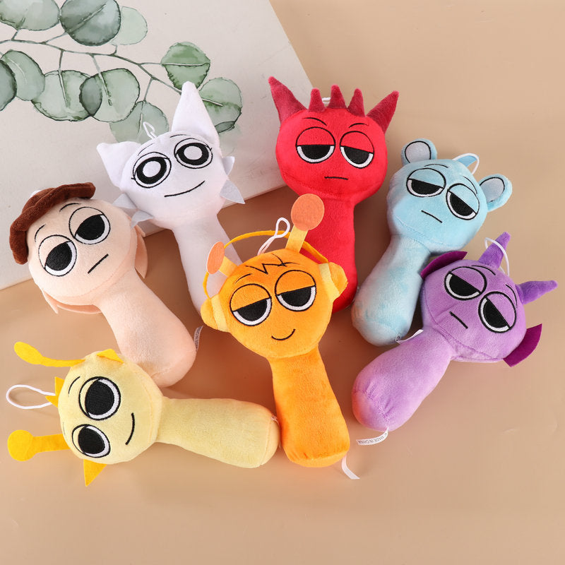 Sprunki Plush Rhythm Box Game Character Surrounding Plush Toys Dolls - V.I.P Digital Presence