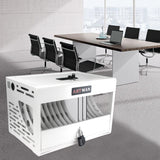 16 Bay Charging Cabinet for Laptop Chromebook Locking Charging Station-WHITE - V.I.P Digital Presence
