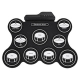 AEOFUN G4009 Electronic Roll Up Drum Kit with 5 Timbres and 8 Demo Songs - V.I.P Digital Presence