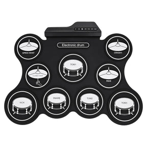 AEOFUN G4009 Electronic Roll Up Drum Kit with 5 Timbres and 8 Demo Songs - V.I.P Digital Presence