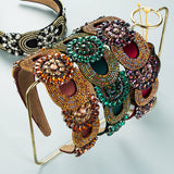 Fashion New Baroque Style Retro Broadside Headband Trendy Street Photography Hair Accessories - V.I.P Digital Presence