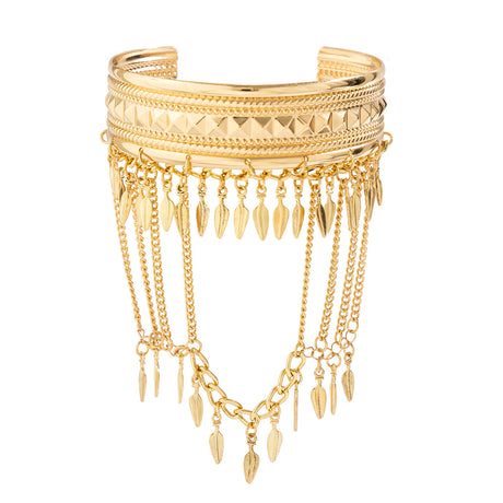 Western cowboy style metal tassel arm chain arm chain Dunhuang chain retro cross-border arm bracelet jewelry - V.I.P Digital Presence