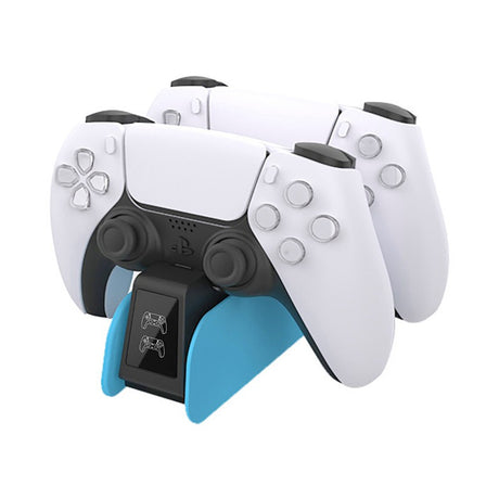 Suitable for PS5 wireless controller dual seat charging P5 controller charging dock with LED display PS5 headphone jack - V.I.P Digital Presence