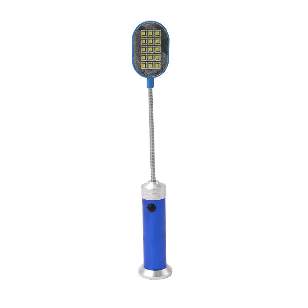 LED Flashlight Flexible 1 Mode Aluminum Desk Light Lamp 15 LED  With Magnet Torch Perfect Companion Light - V.I.P Digital Presence